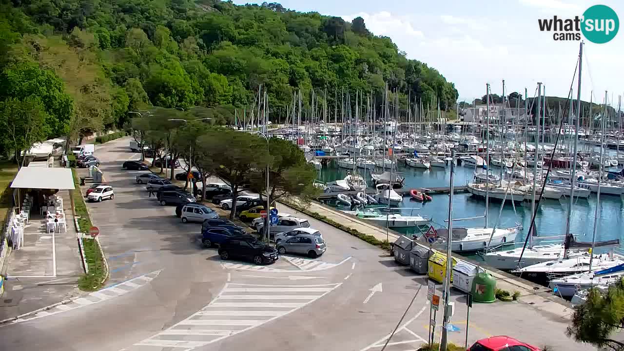 Webcam Sistiana – Vista sulla marina e sulla baia