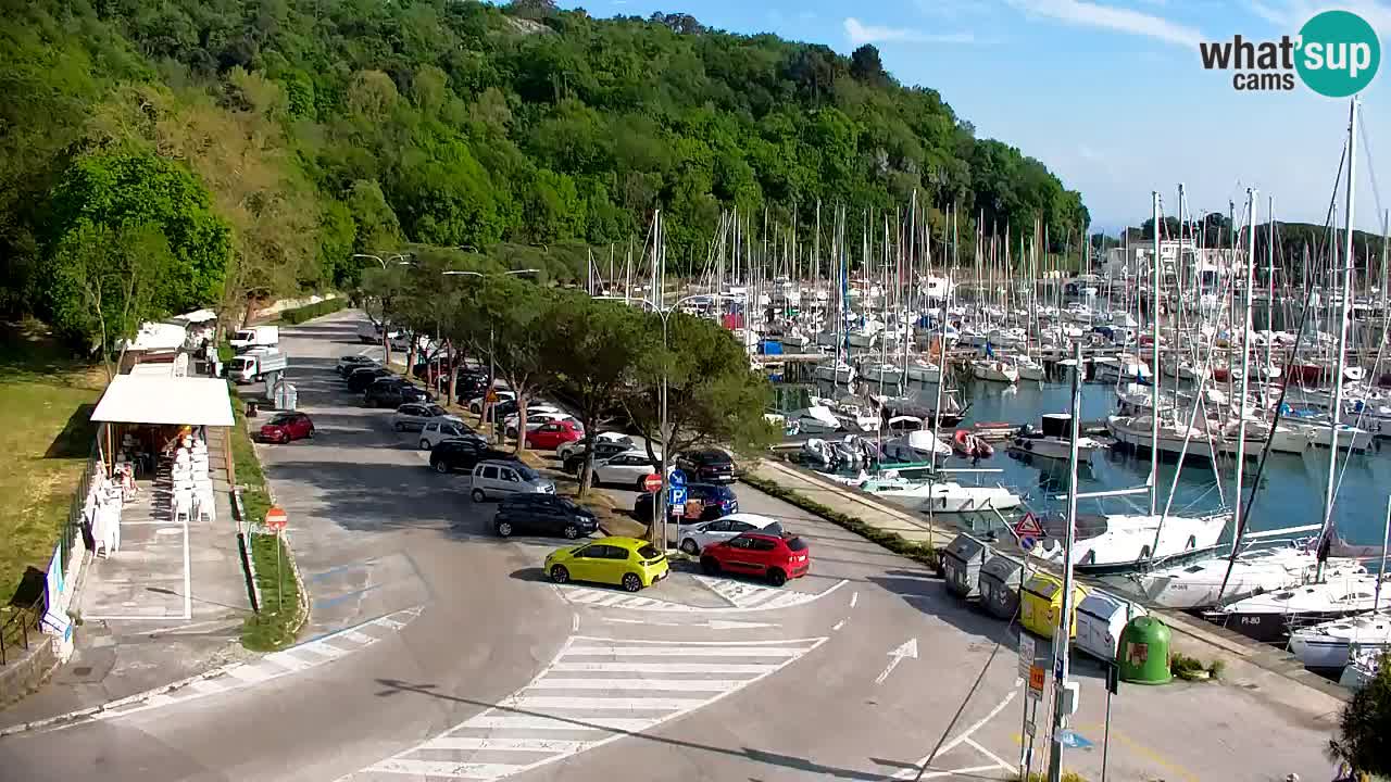 Webcam Sistiana – Vista sulla marina e sulla baia