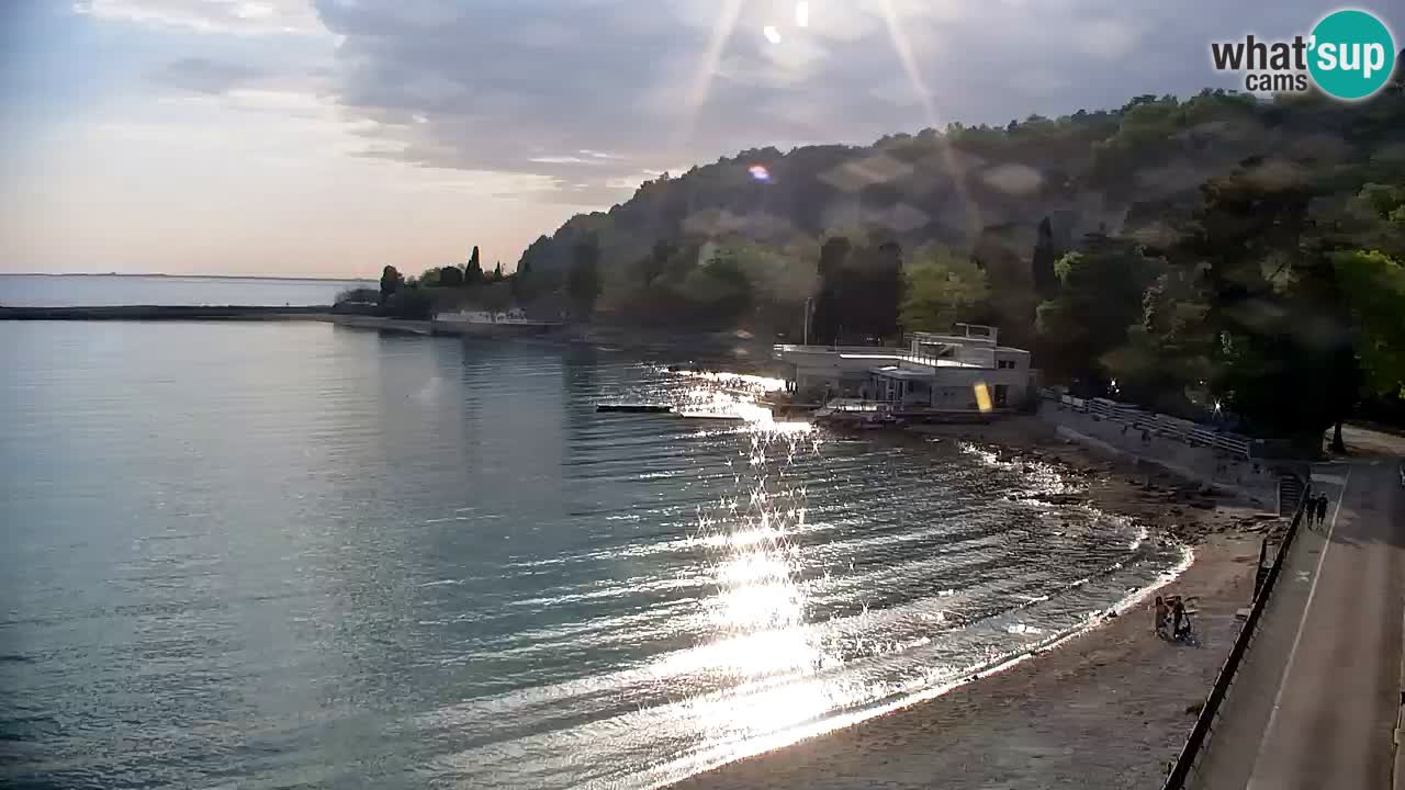 Webcam Sistiana – Pogled na marinu i zaljev