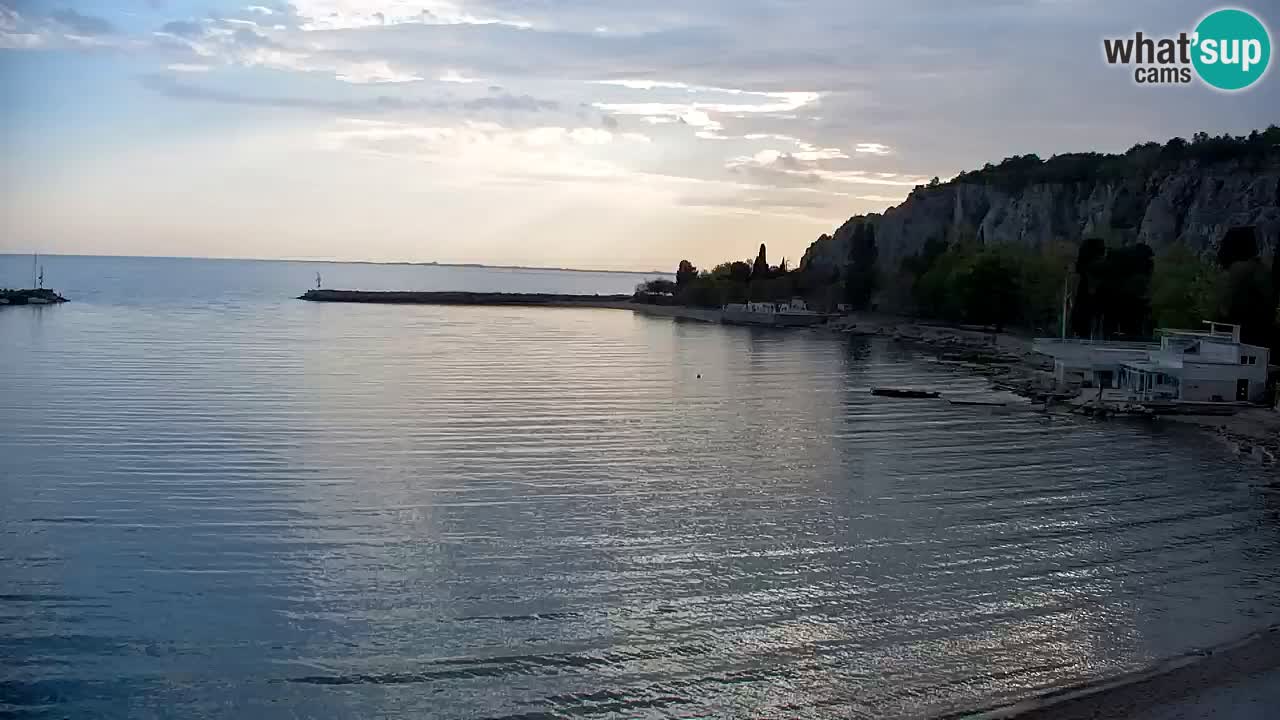 Webcam Sistiana – Blick auf Marina und Bucht