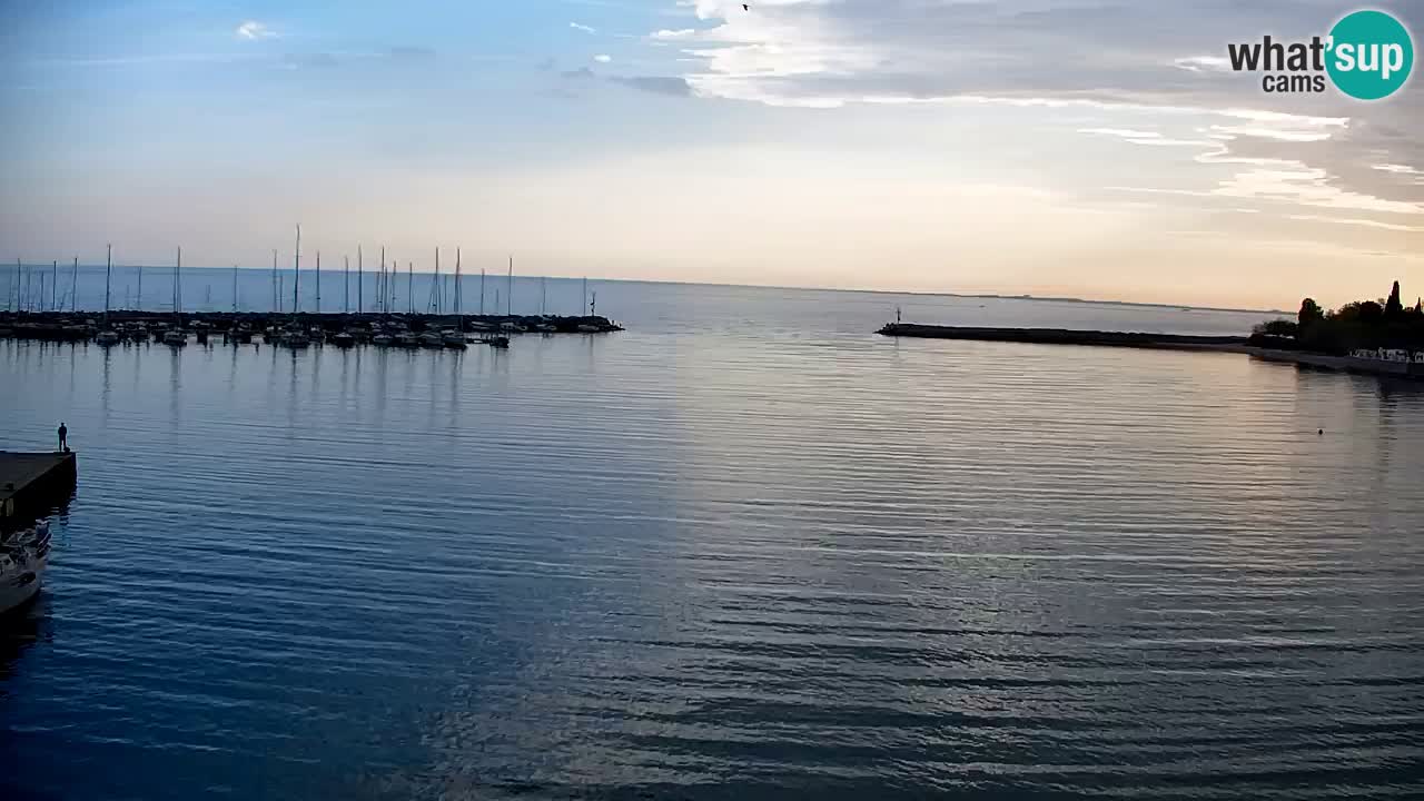 Webcam Sistiana – Blick auf Marina und Bucht