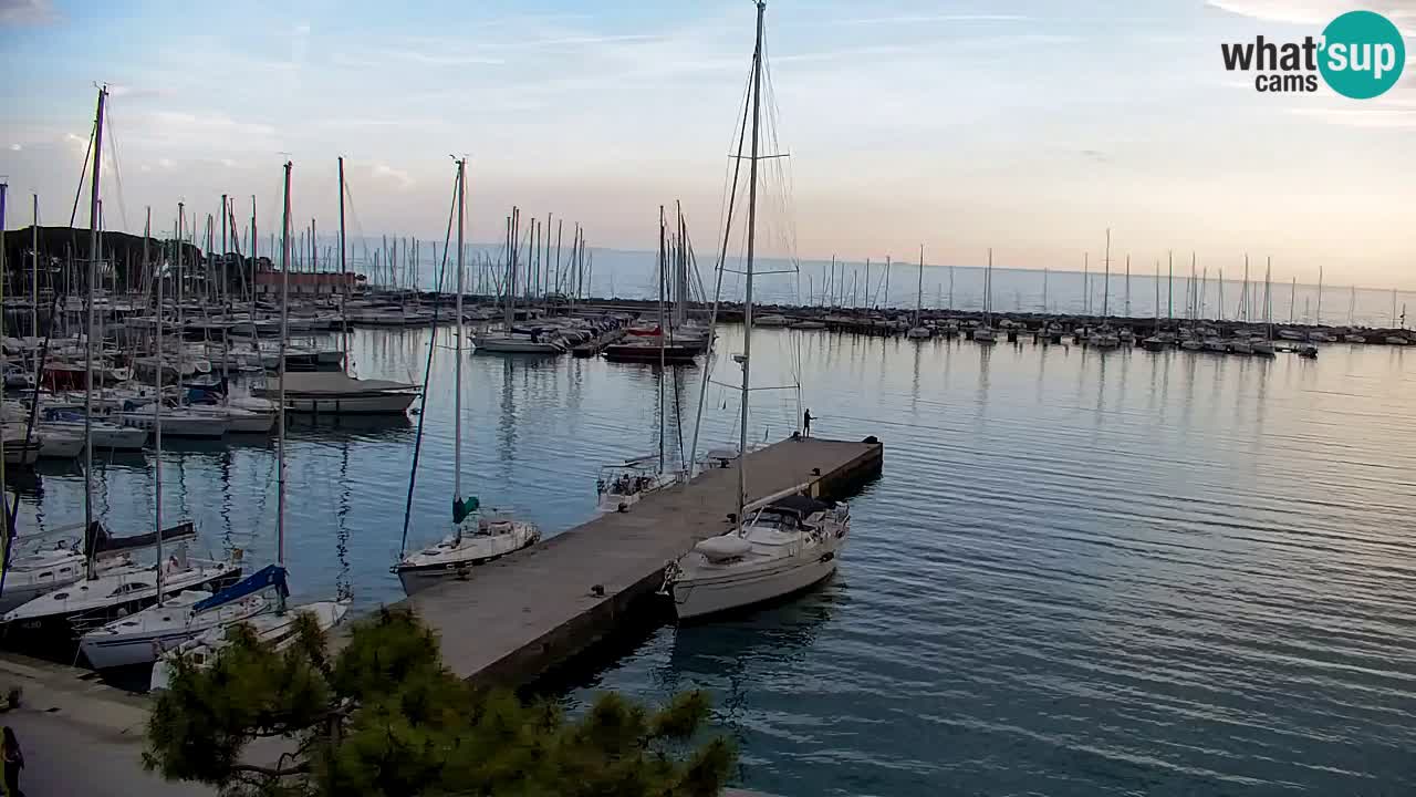 Webcam Sistiana – Vista sulla marina e sulla baia