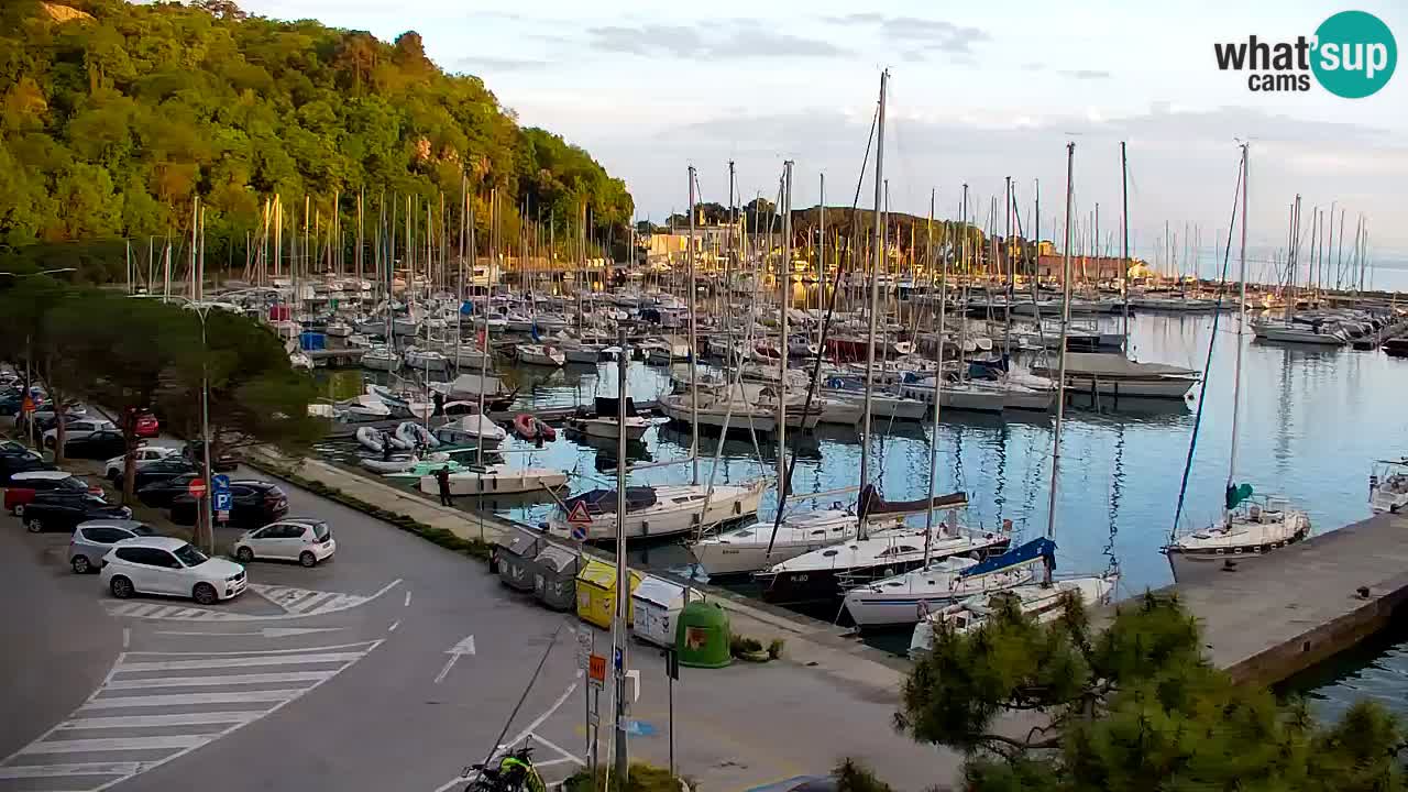 Webcam Sistiana – Vista sulla marina e sulla baia