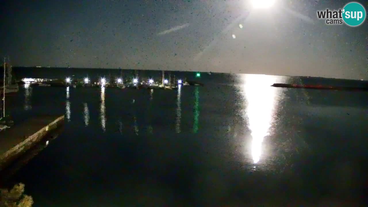 Webcam Sistiana – Pogled na marinu i zaljev