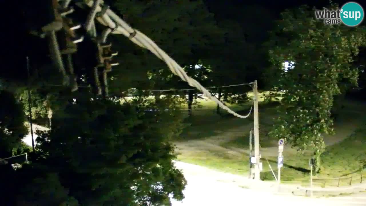 Spletna kamera Sesljan (Sistiana) – Pogled na marino in zaliv