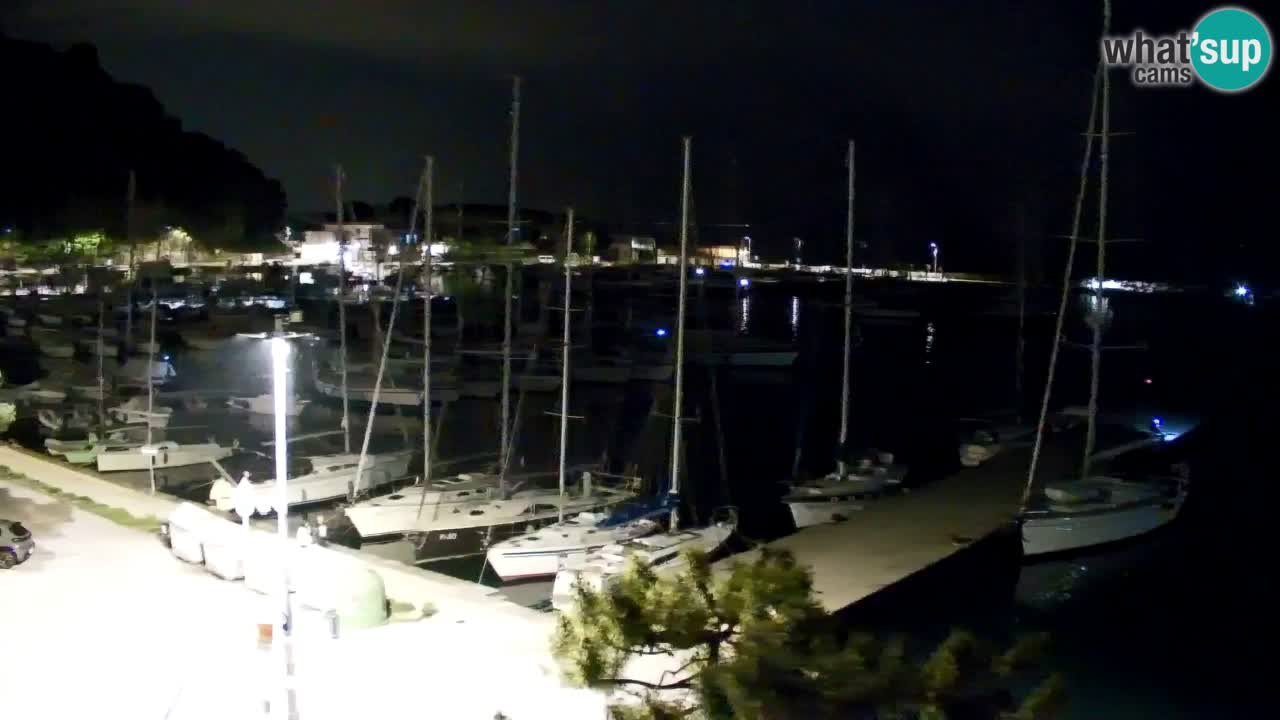 Webcam Sistiana – Pogled na marinu i zaljev