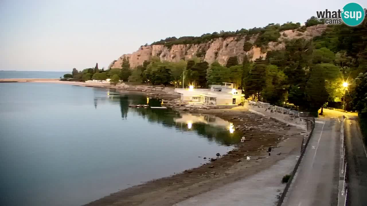 Webcam Sistiana – Vista sulla marina e sulla baia