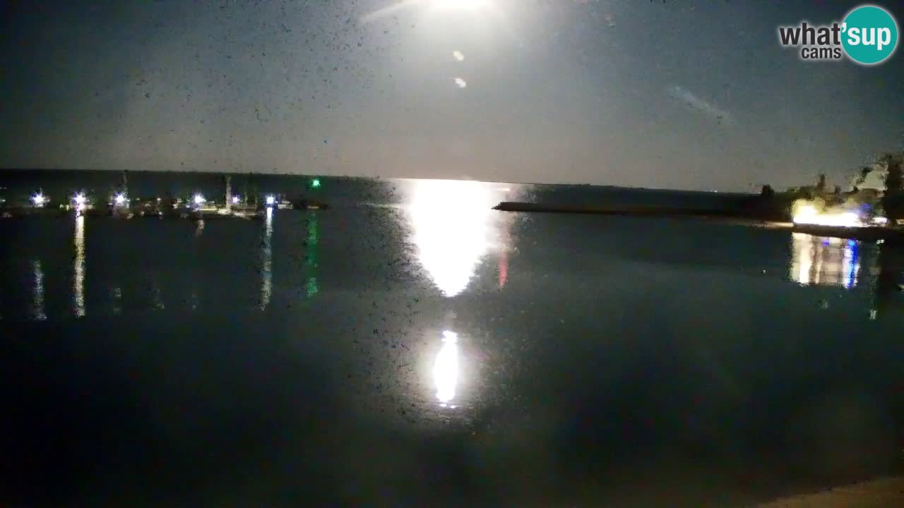 Webcam Sistiana – Blick auf Marina und Bucht