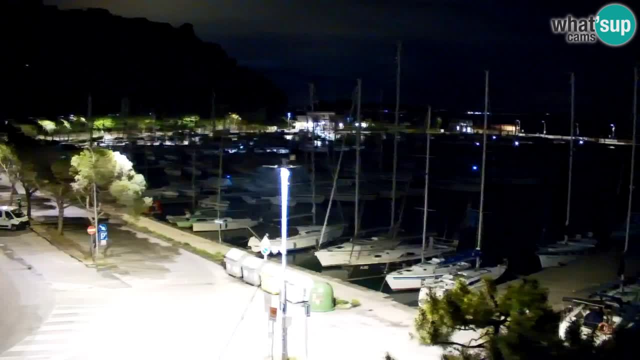 Webcam Sistiana – Pogled na marinu i zaljev