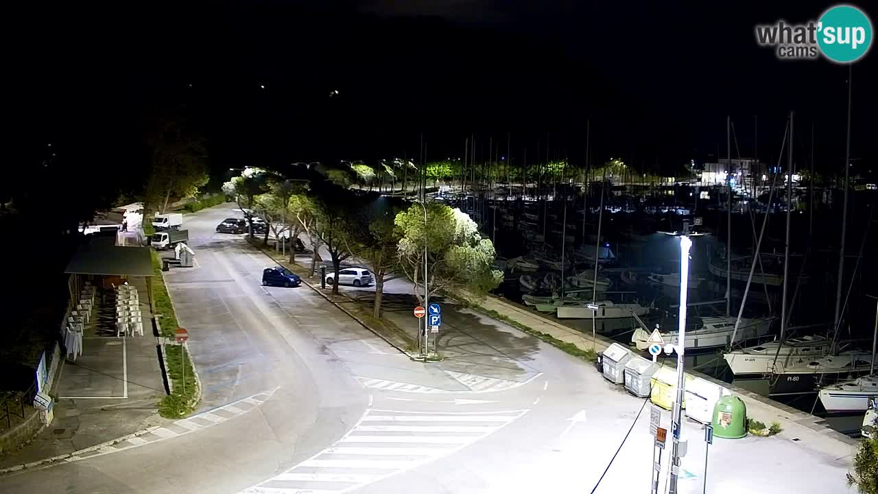 Webcam Sistiana – Pogled na marinu i zaljev