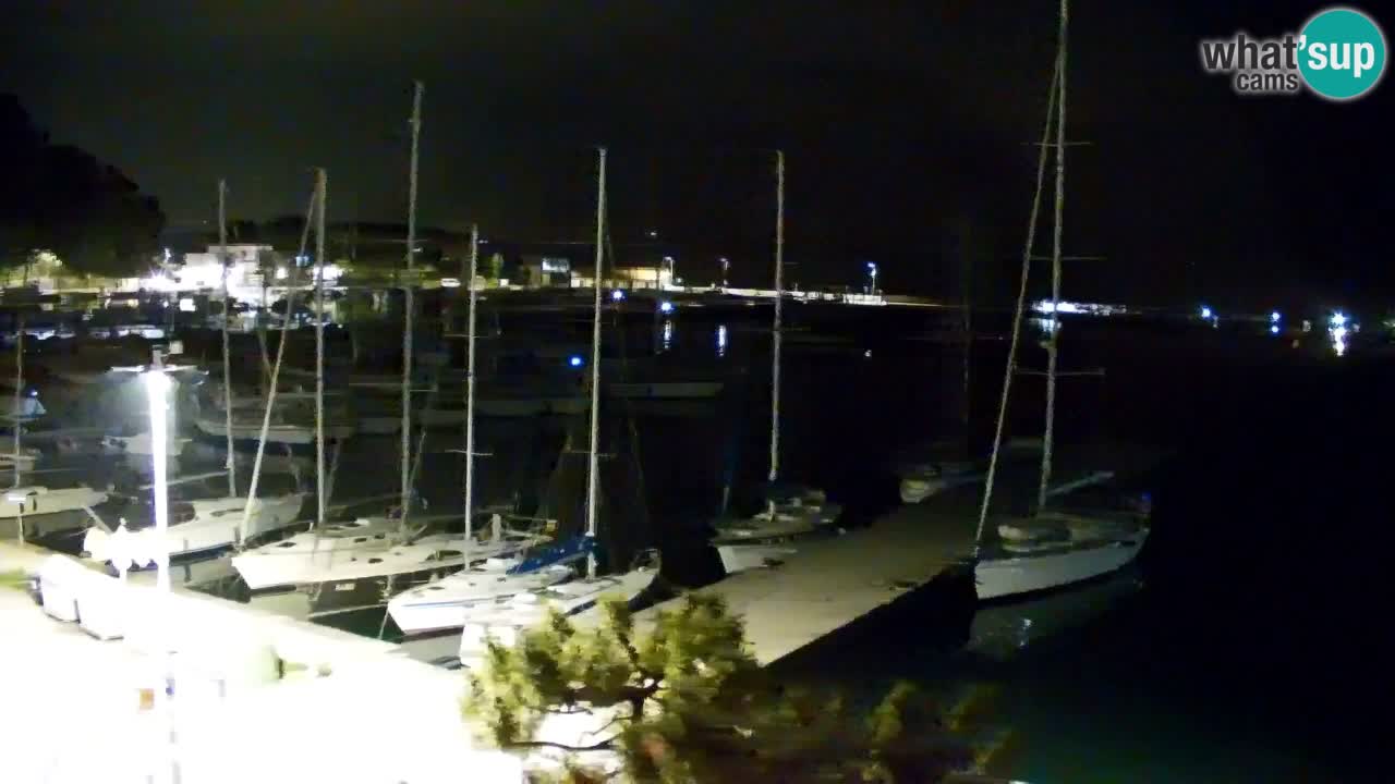 Webcam Sistiana – Vue sur la marina et la baie