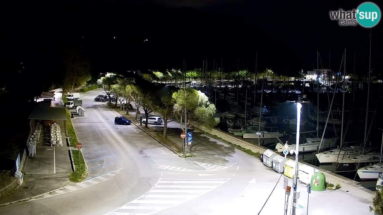 Webcam Sistiana – Blick auf Marina und Bucht