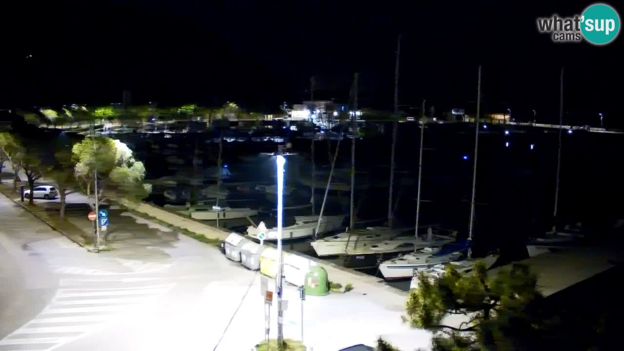 Webcam Sistiana – Vista sobre la marina y la bahía