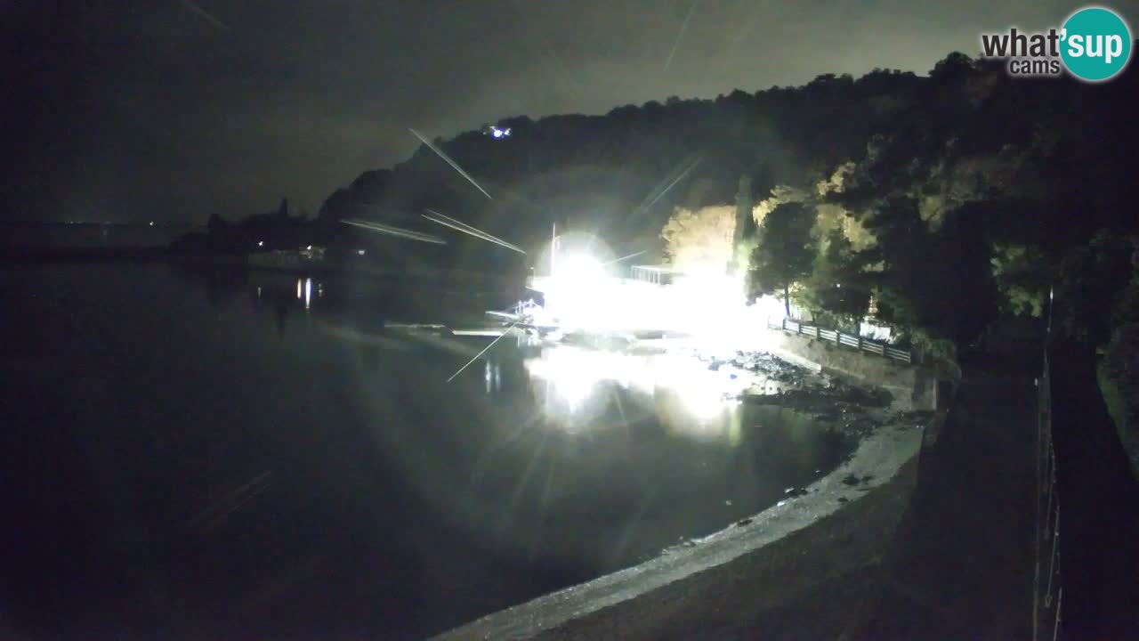 Webcam Sistiana – Vista sobre la marina y la bahía