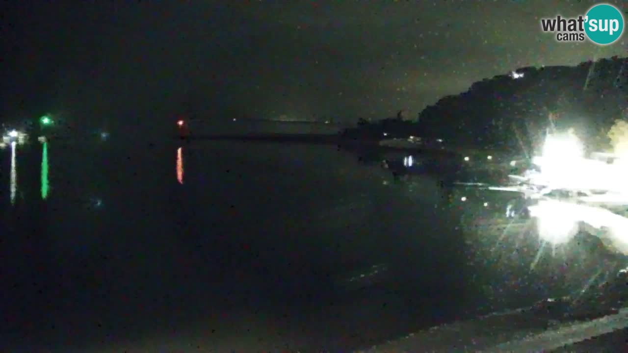 Webcam Sistiana – Blick auf Marina und Bucht