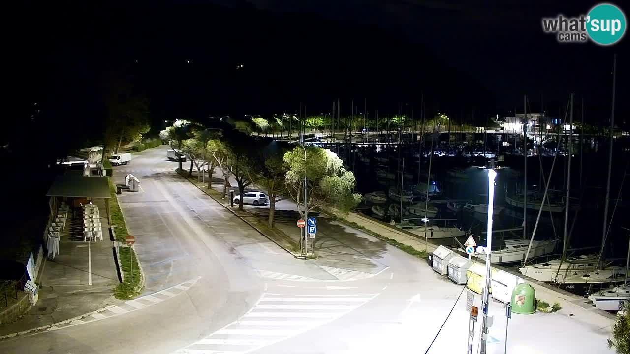 Webcam Sistiana – Pogled na marinu i zaljev