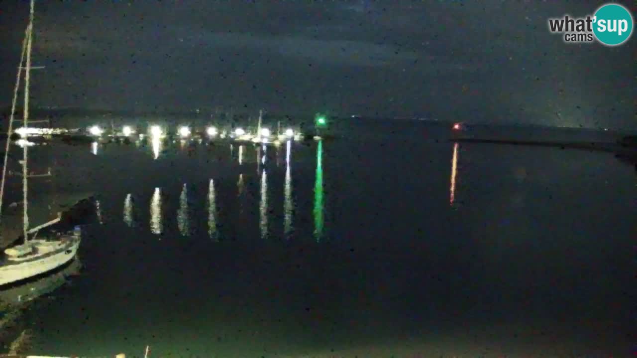 Webcam Sistiana – Vue sur la marina et la baie