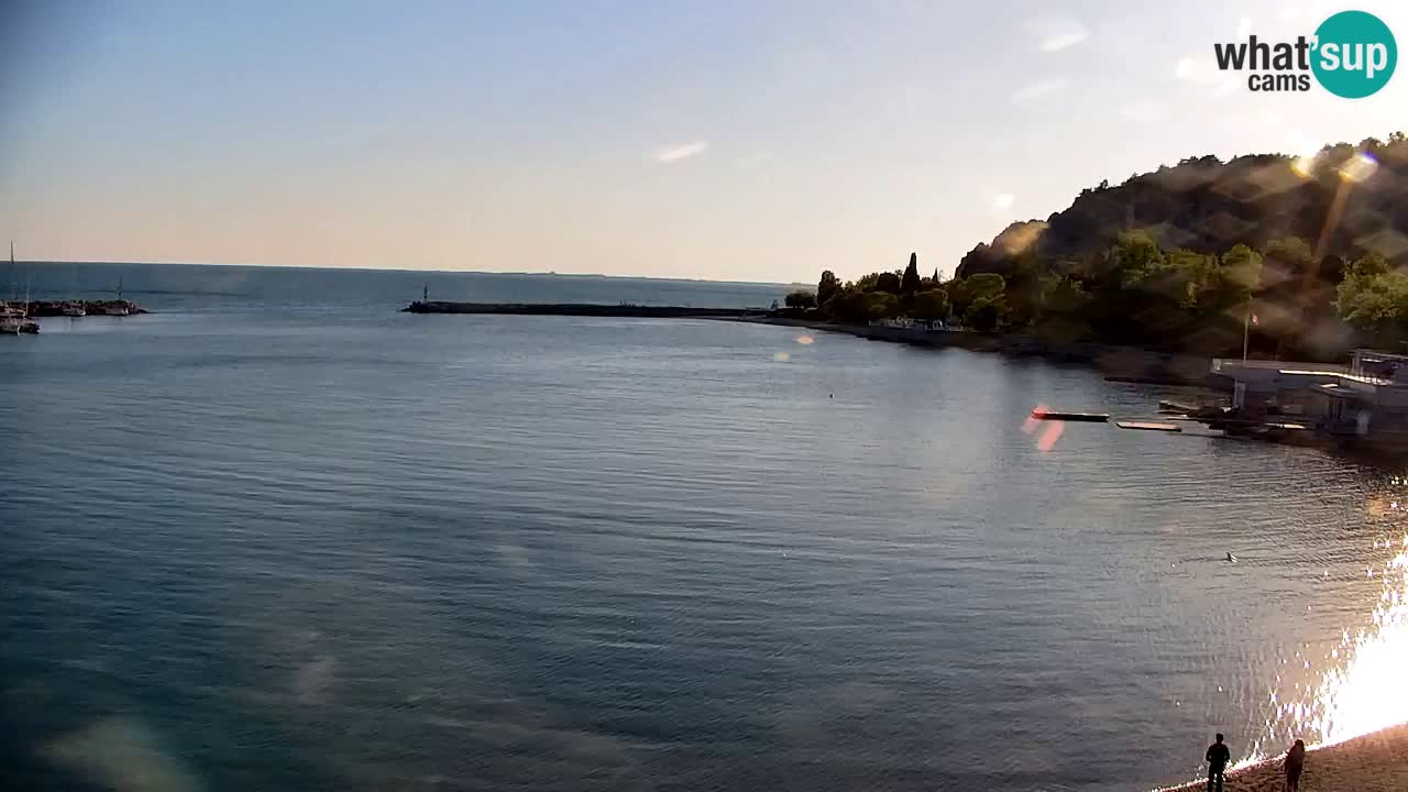 Webcam Sistiana – Blick auf Marina und Bucht