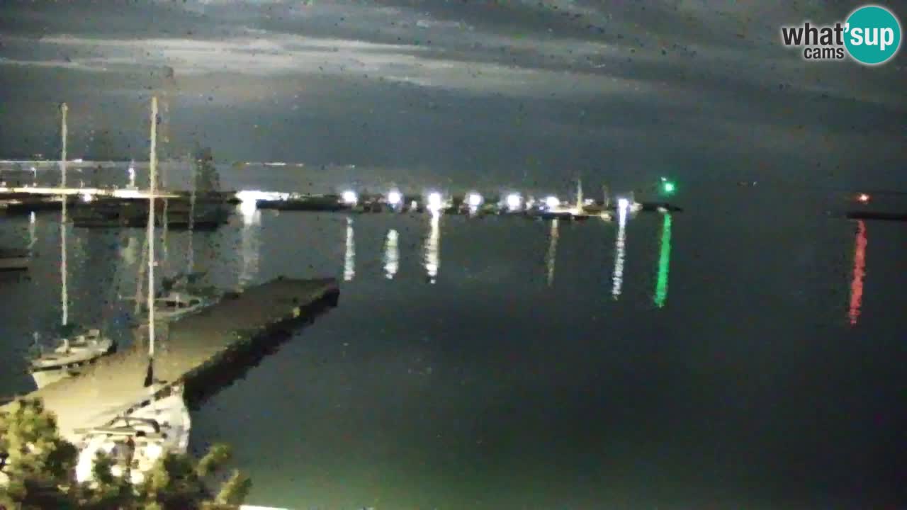 Webcam Sistiana – Blick auf Marina und Bucht