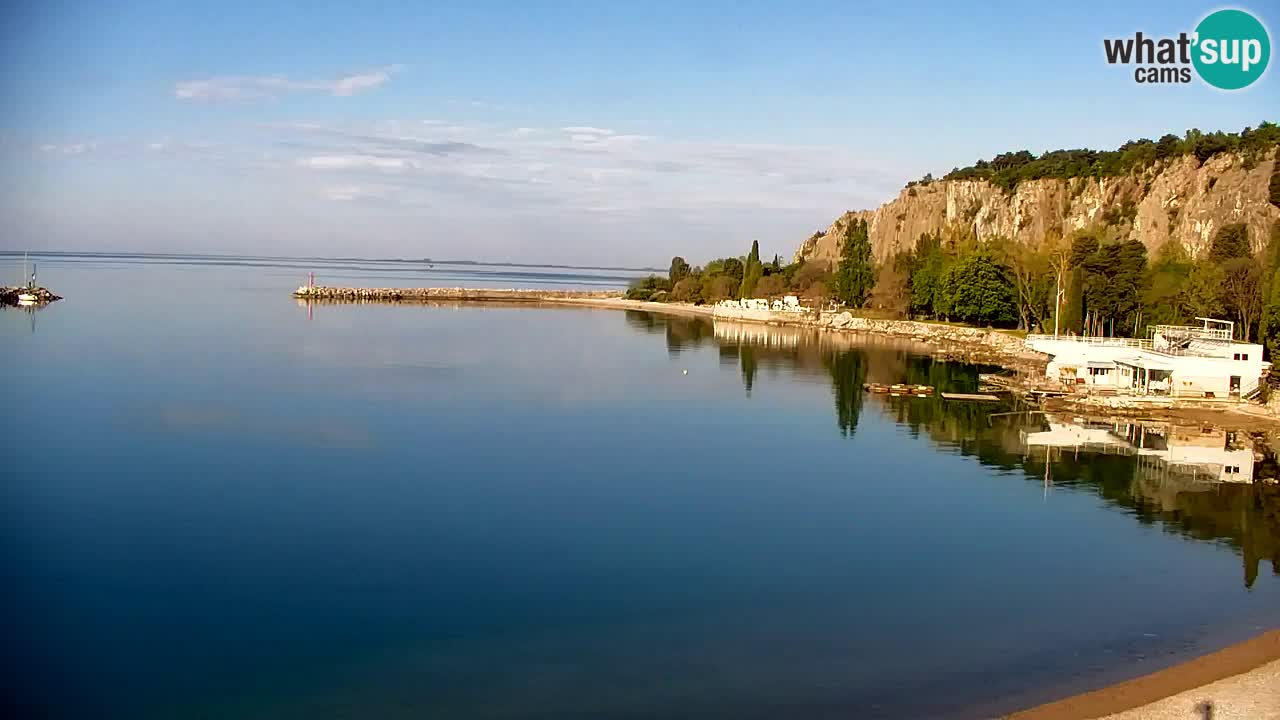 Webcam Sistiana – Vista sulla marina e sulla baia