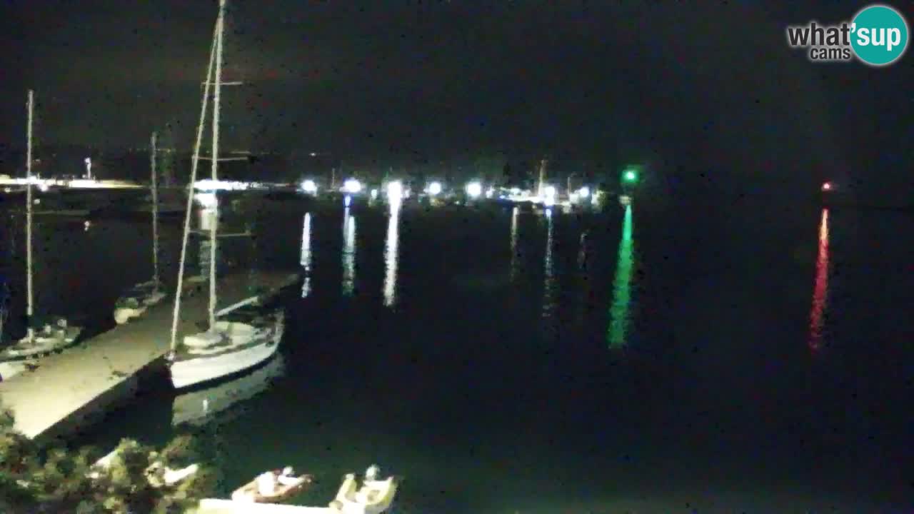 Spletna kamera Sesljan (Sistiana) – Pogled na marino in zaliv