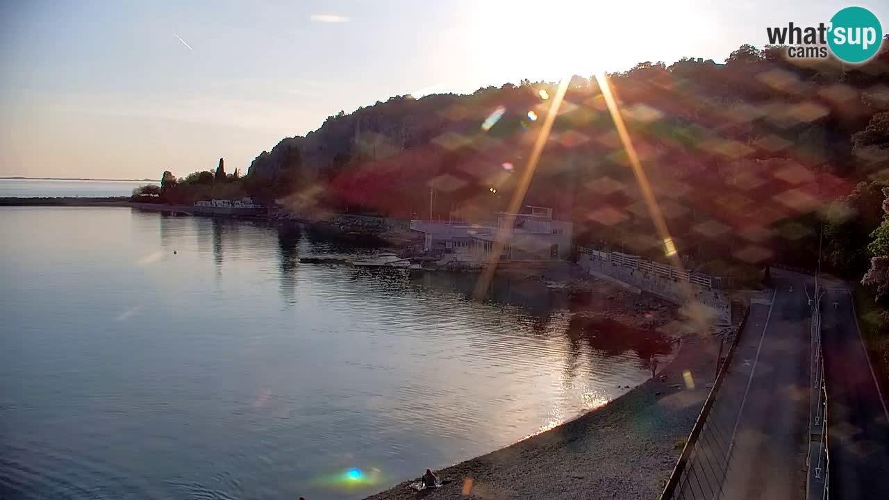 Webcam Sistiana – Blick auf Marina und Bucht