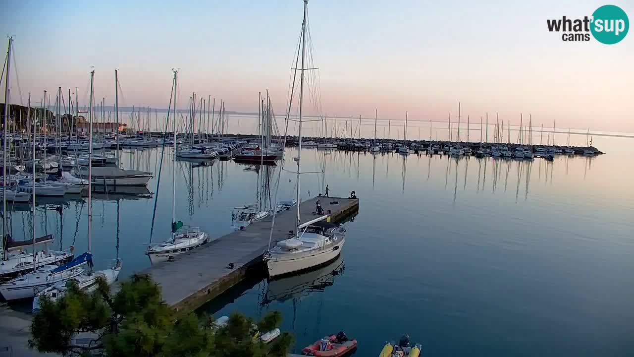 Webcam Sistiana – Vista sulla marina e sulla baia