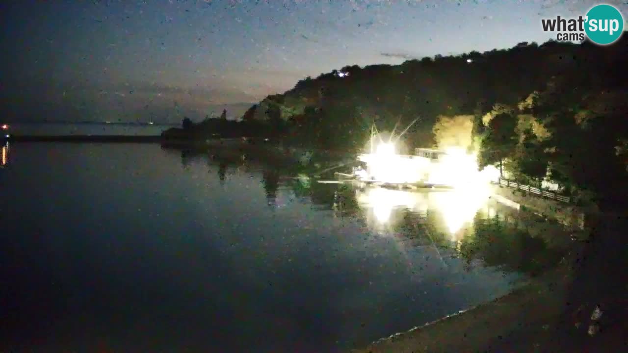 Webcam Sistiana – Blick auf Marina und Bucht