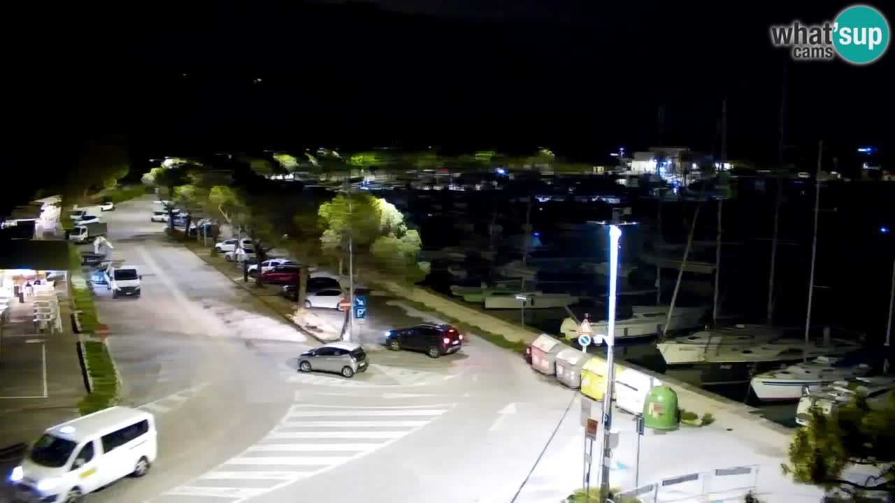 Webcam Sistiana – Vue sur la marina et la baie