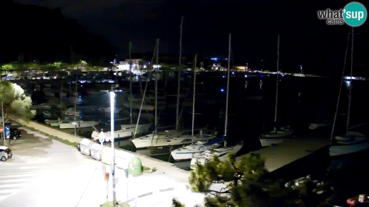 Webcam Sistiana – Pogled na marinu i zaljev