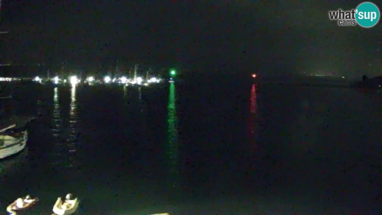 Webcam Sistiana – Vue sur la marina et la baie