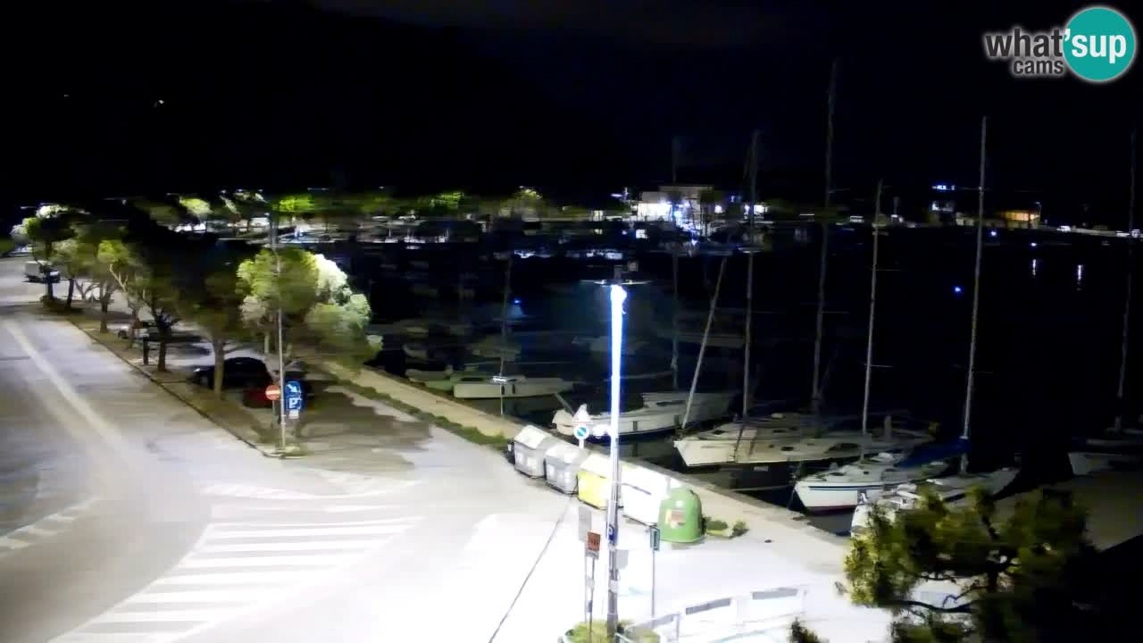 Webcam Sistiana – Vista sobre la marina y la bahía