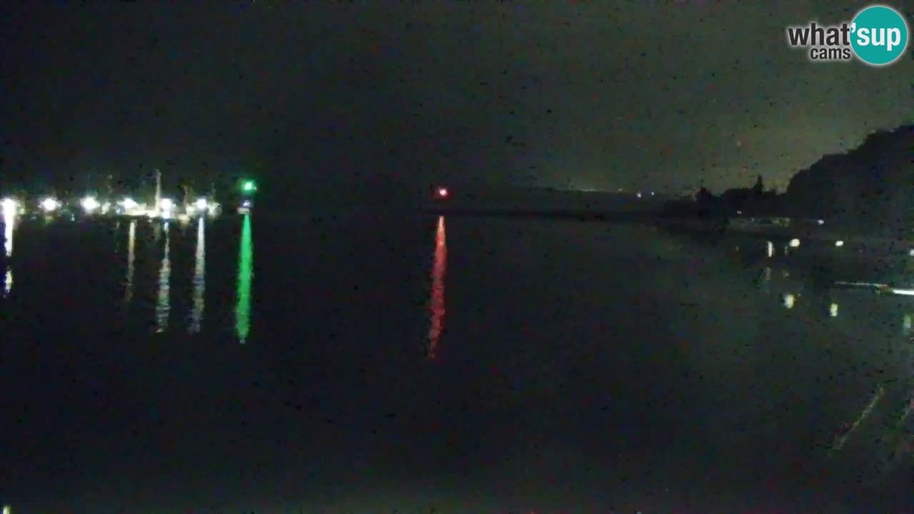 Webcam Sistiana – Vista sobre la marina y la bahía