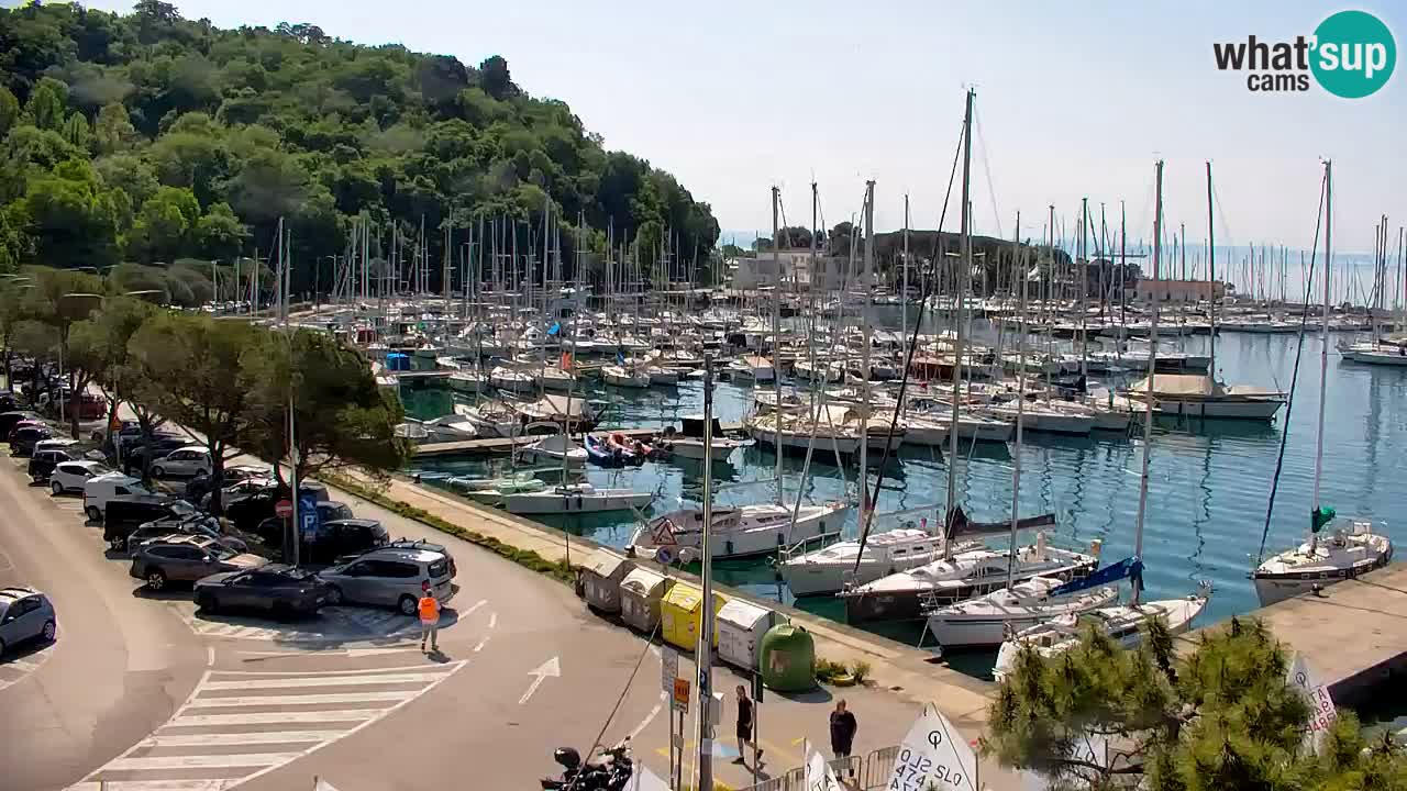 Webcam Sistiana – Vista sulla marina e sulla baia