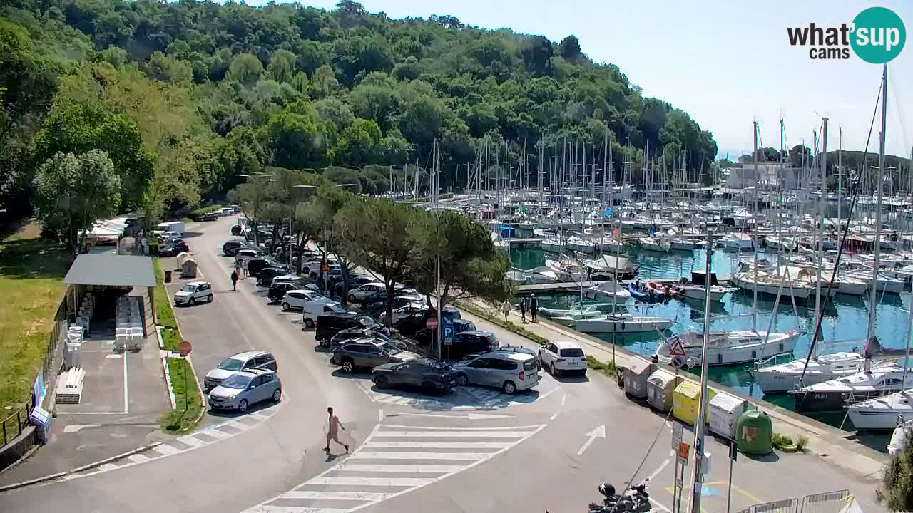 Webcam Sistiana – Vista sulla marina e sulla baia