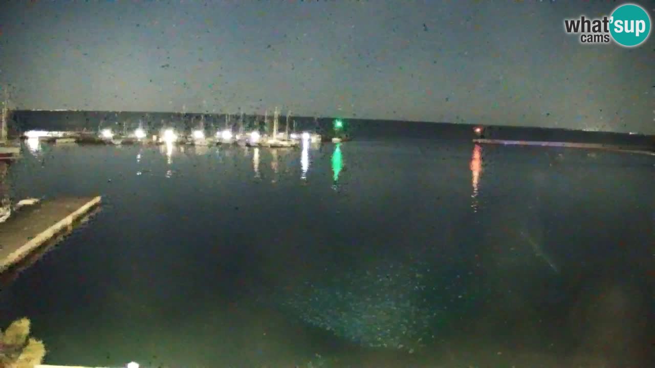 Webcam Sistiana – Vista sobre la marina y la bahía