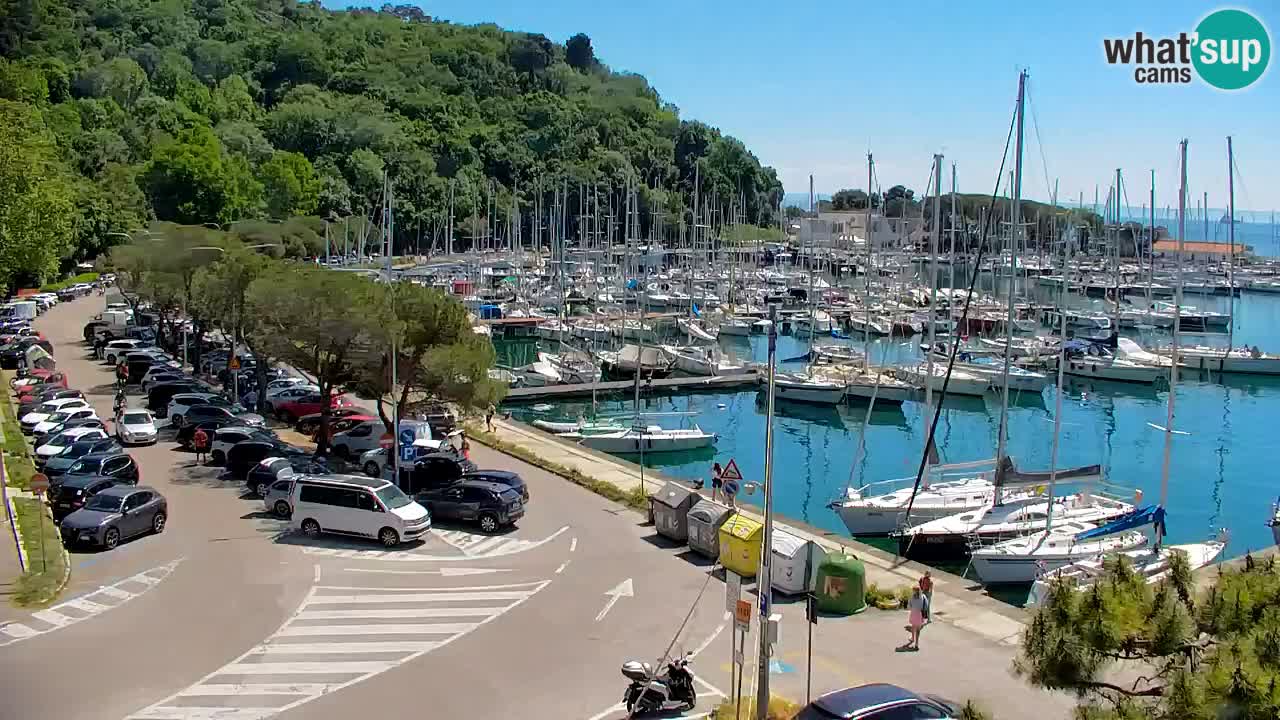 Webcam Sistiana – Vista sulla marina e sulla baia