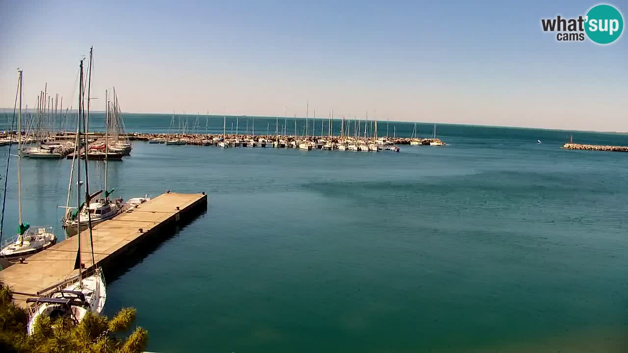 Webcam Sistiana – Vue sur la marina et la baie