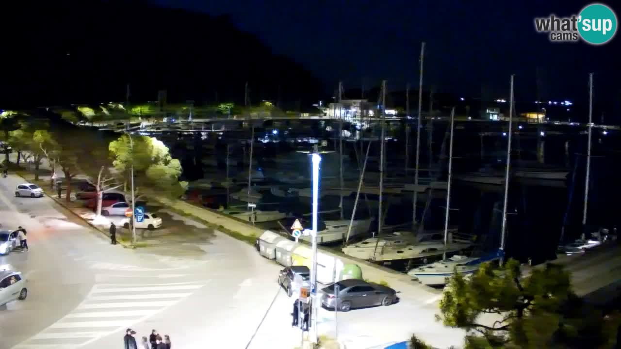 Webcam Sistiana – Vista sobre la marina y la bahía