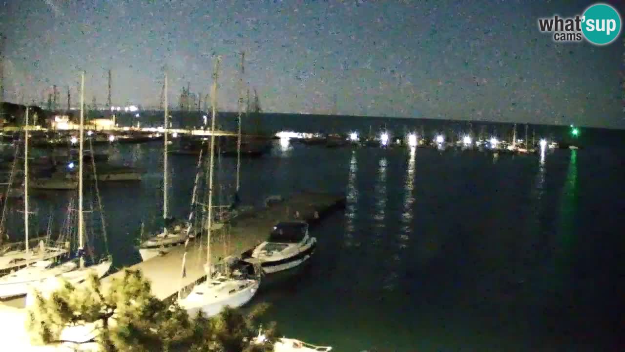 Webcam Sistiana – Blick auf Marina und Bucht