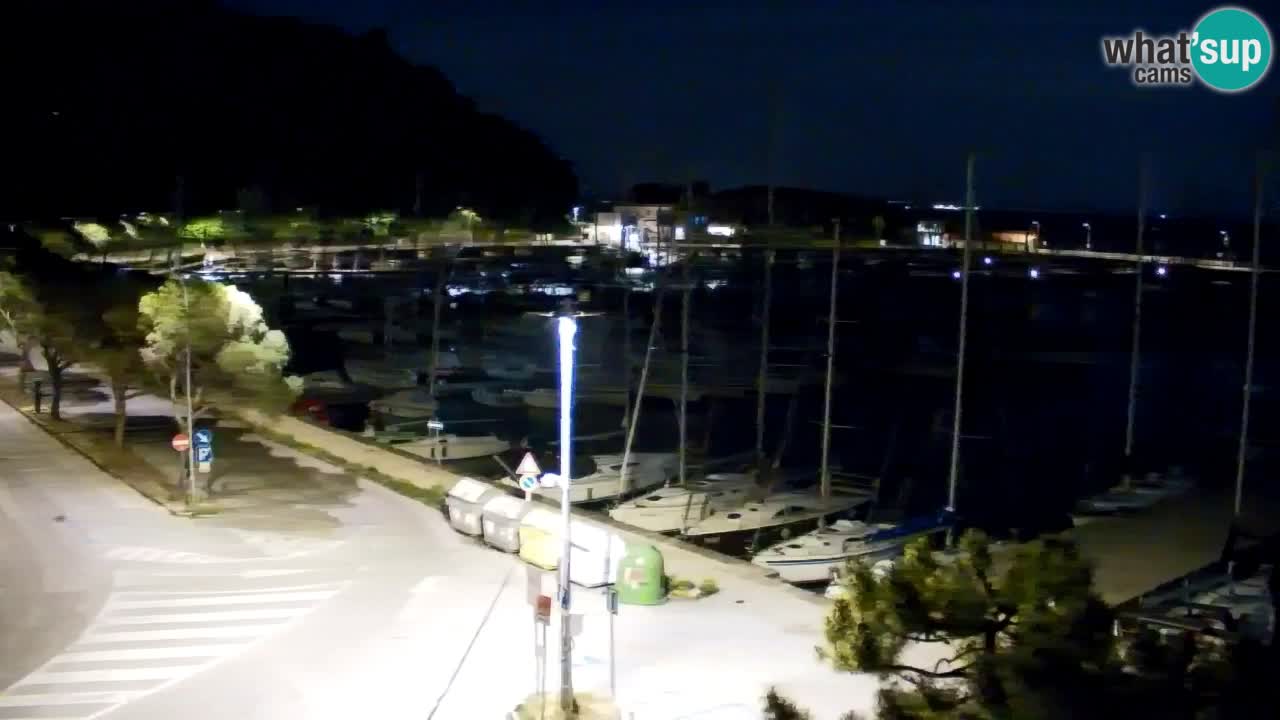 Webcam Sistiana – Vista sulla marina e sulla baia