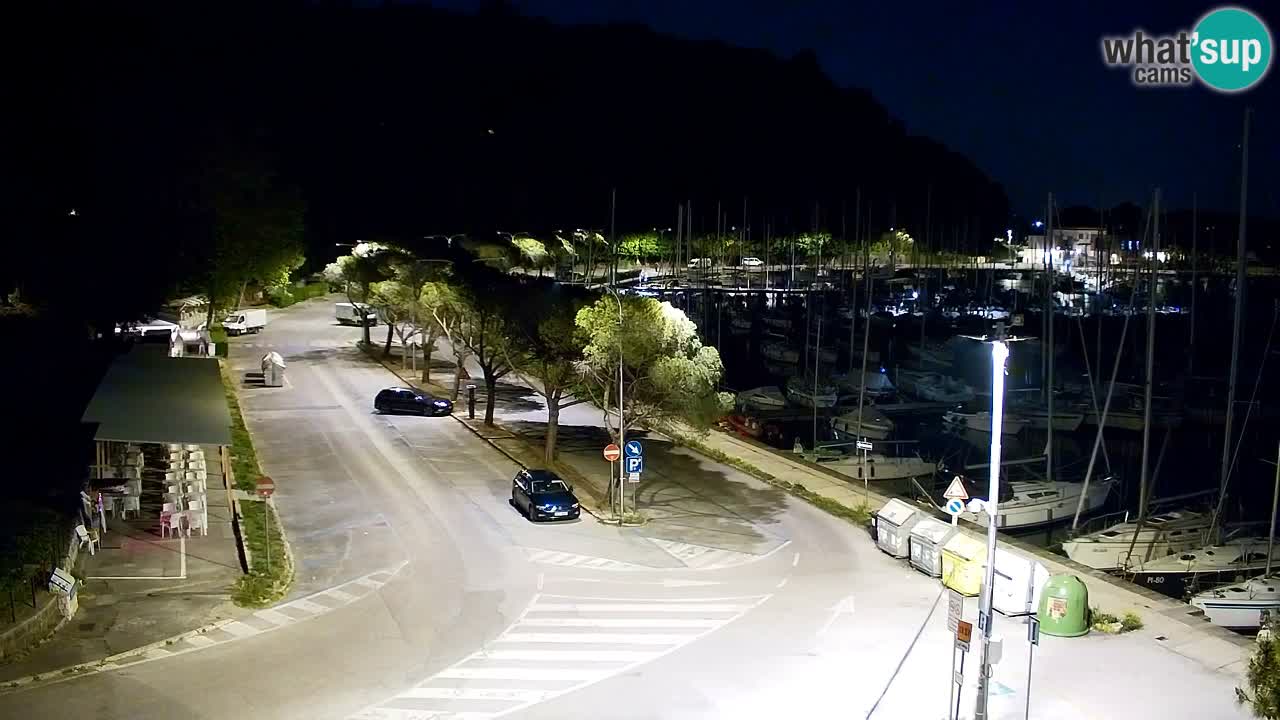 Webcam Sistiana – Vista sobre la marina y la bahía