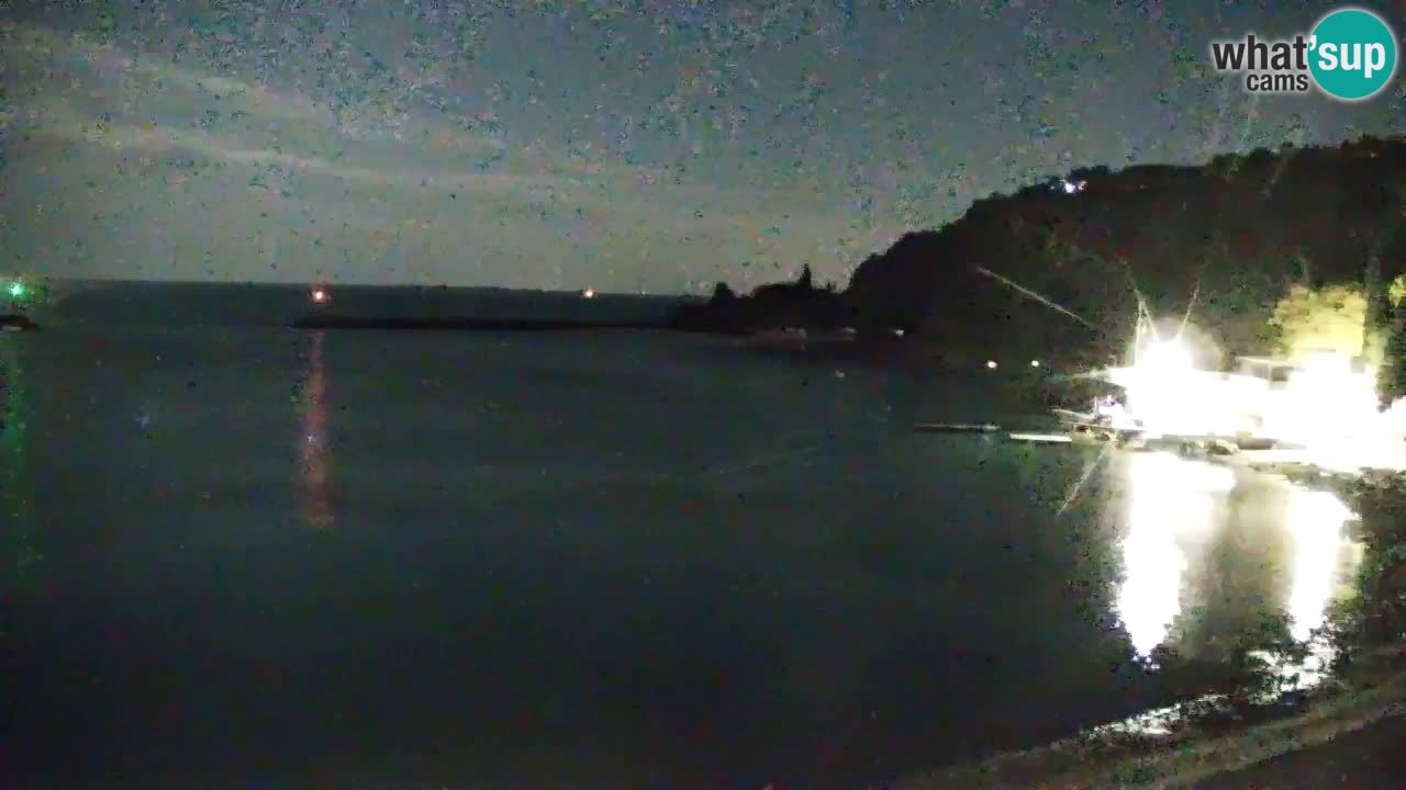 Webcam Sistiana – Vue sur la marina et la baie