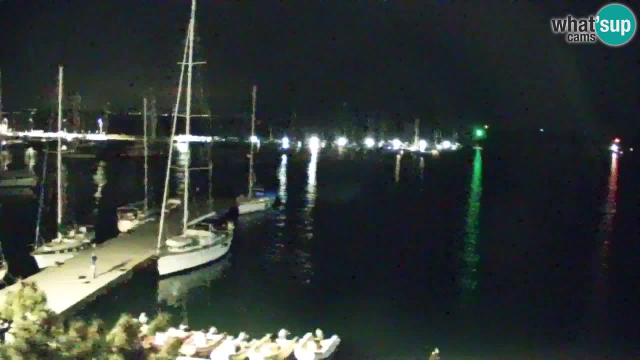 Webcam Sistiana – Vue sur la marina et la baie