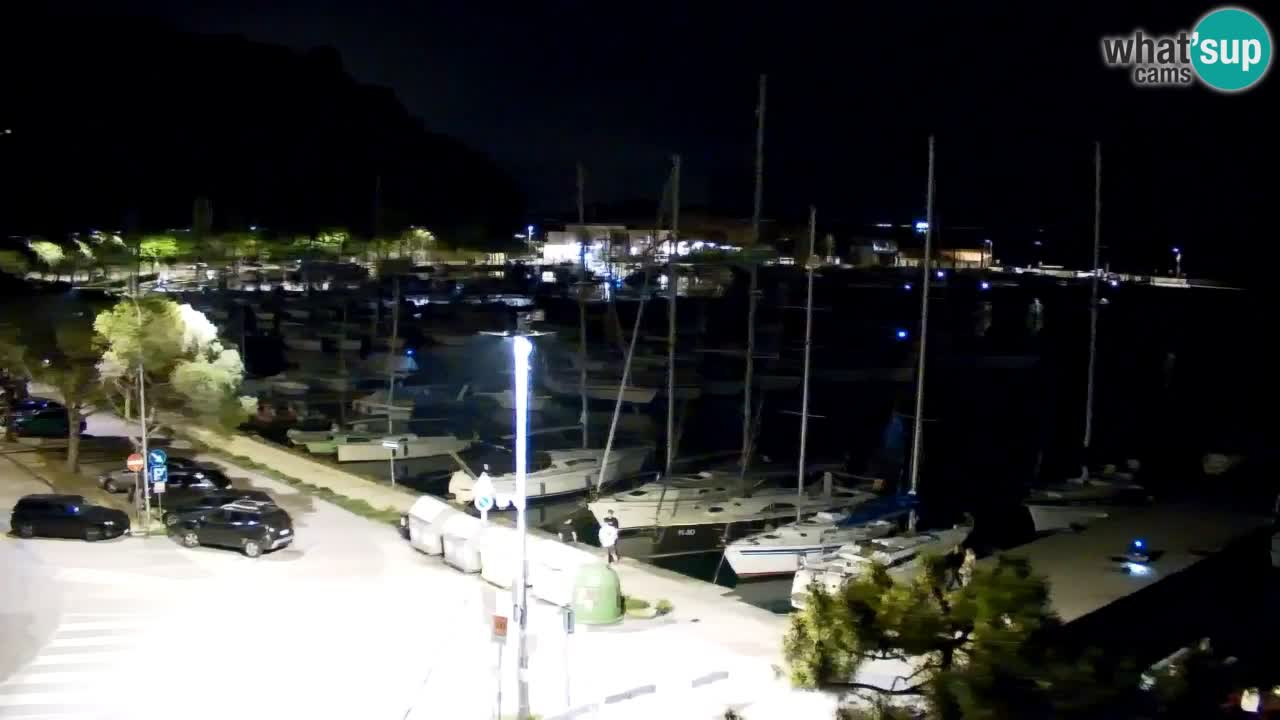 Webcam Sistiana – Vue sur la marina et la baie