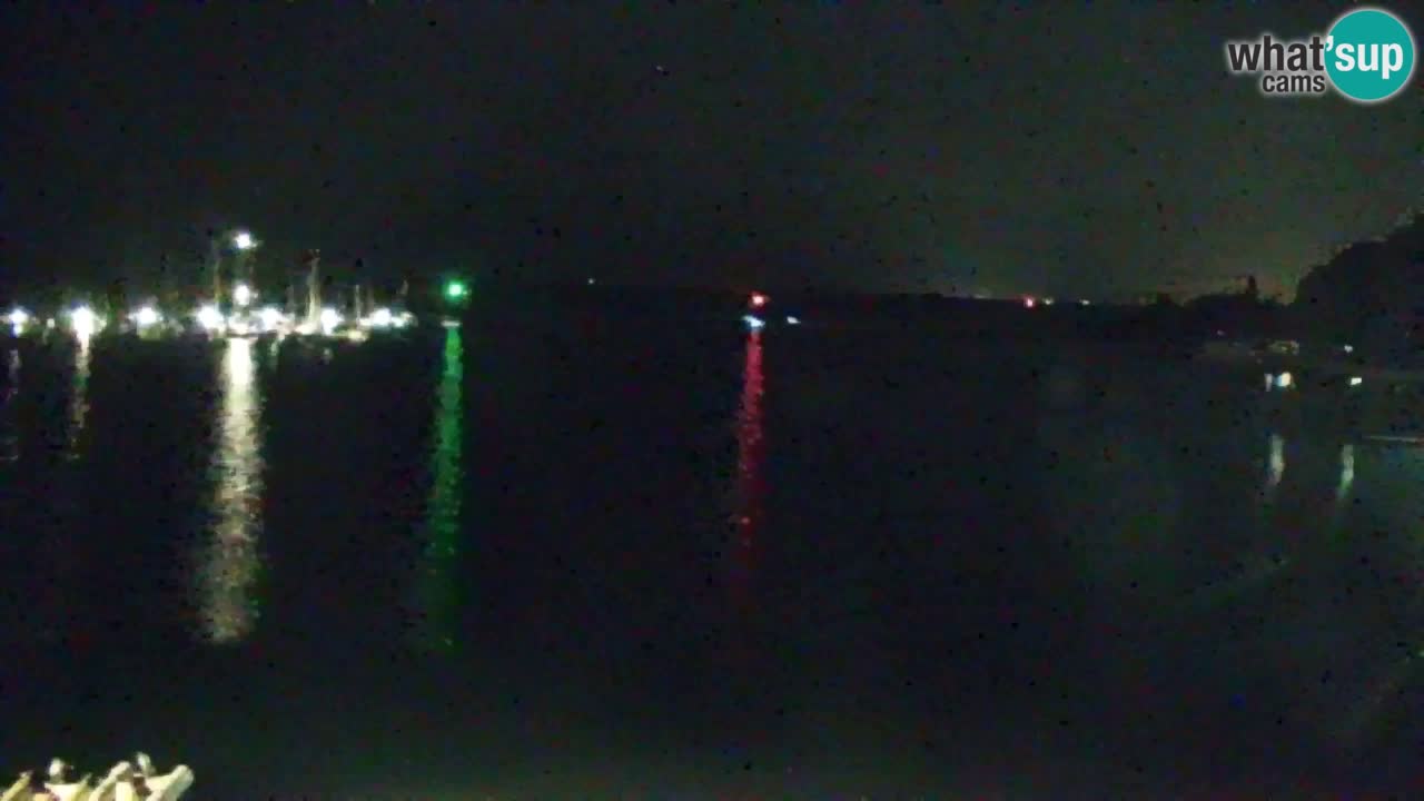 Webcam Sistiana – Vue sur la marina et la baie