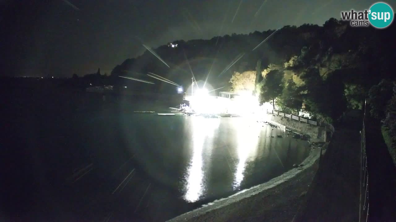 Webcam Sistiana – Pogled na marinu i zaljev