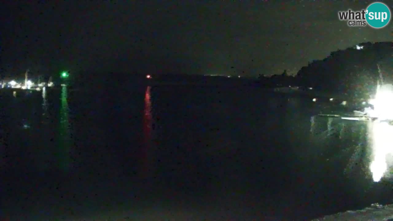 Webcam Sistiana – Pogled na marinu i zaljev