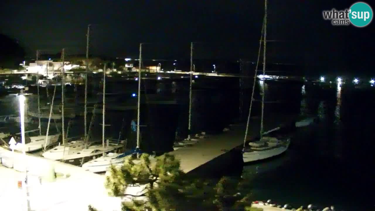Webcam Sistiana – Pogled na marinu i zaljev