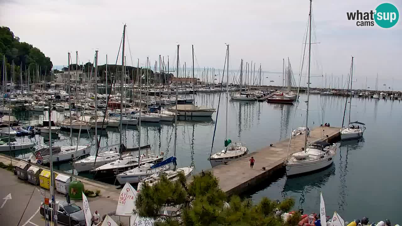 Webcam Sistiana – Blick auf Marina und Bucht